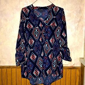 4/$10🌻🌻Cute multi color time to bloom top